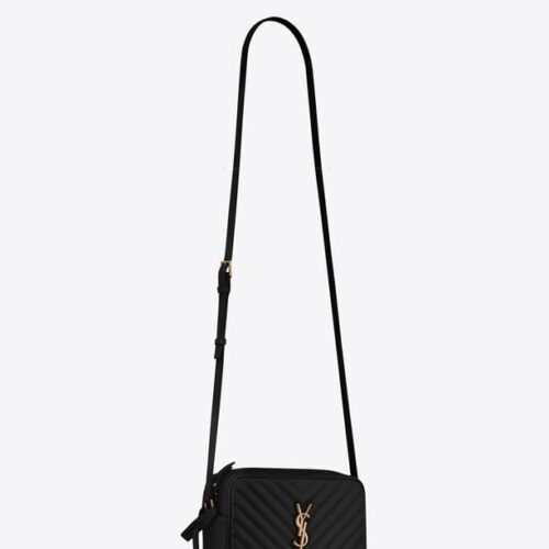 LOU quilted leather camera bag