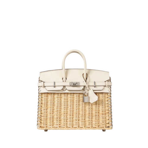 Hermès Nata Birkin Picnic 25 Palladium Hardware
