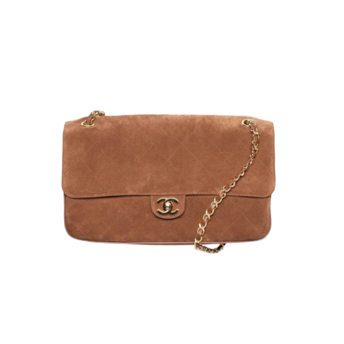 Chanel Maxi Flap Bag Camel