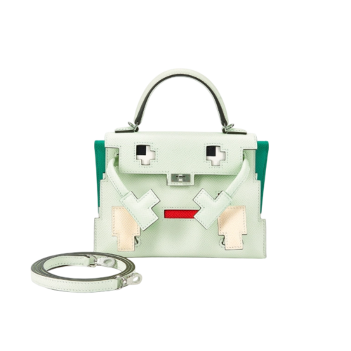 Hermès Kelly Doll Picto Vert Fizz