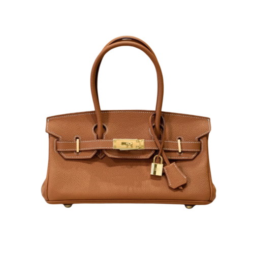 Hermès Gold Brown Shoulder Birkin 29